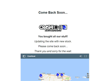 Tablet Screenshot of crashboatpr.com